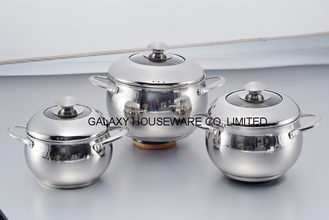 China 6pcs cookware set &amp; stainless steel cookware  &amp;cooking pot supplier