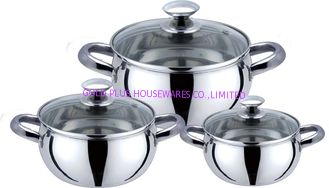 China 2017 hottest stainless steel cookware set $16cm-18cm-20cm to 26cm cooking pot &amp; kitchenwares supplier
