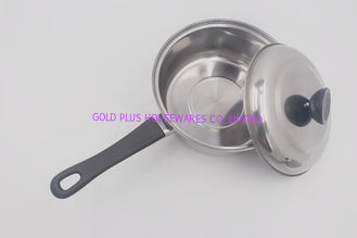 China 3pcs Kitchenware stainless steel mini pot milk pot with bakelite handle supplier
