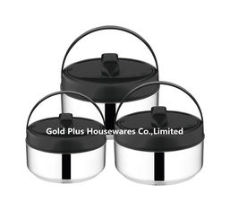 China 6pcs Heat insulation pot keep warm stainless steel food bowl set Noodle bowl with lid supplier