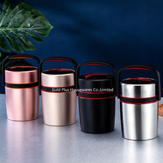 China 2.2L School students thermos hot food stainless steel insulated vacuum thermal flask food Jar lunch box supplier