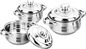 3pcs/4pcs cookware set &amp; stainless steel cooking pot &amp;16cm -24cm casseroles &amp; kitchenware &amp;sauce pot supplier