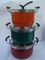 3pcs color sauce pot with bakelite handle &amp; T cover cookware set &amp; cooking pot supplier