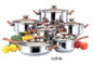 12pcs cookware set with tawny class lid &amp; cooking pot with kettle &amp; kitchenware supplier