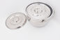 15,18,21,24,27cm 5pcs Stainless steel basin lid round shape stewed pot soup cooking pot supplier
