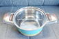 3 Different size kitchen stainless steel stock pot with glass cover commercial cooking soup stockpot supplier