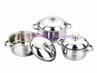 China cone-shape 3/4pcs cookware set / cooking pot supplier