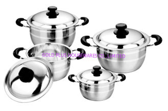 China stainless steel sauce pot &amp; cookware set &amp; cooking pot supplier
