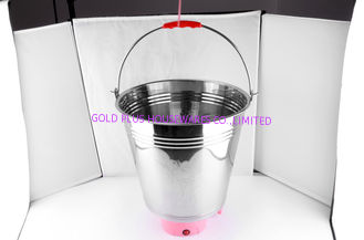 China high quality stainless steel bucket with flower &amp; pail &amp; 12L to 24 L bucket supplier