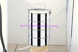 China 2/3/4  layers stainless steel handle  lunch box &amp; keep warm food carrier &amp; stainless steel hand pan supplier