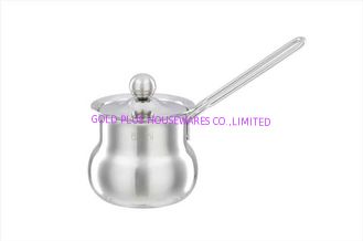 China Middle east type  stainless steel silver  milk cup with lid and stainless steel handle&amp; coffee pot supplier
