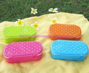 China 2 layer japanese  lunch box plastic &amp; red-green -yellow- lunch box &amp; bins &amp; square  food carrier &amp; lunch box for kid's supplier
