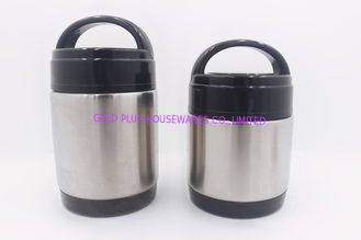 China 1.4L  Wholesale BPA free 3 compartment vacuum lunch box double wall stainless steel food container supplier