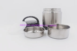 China 1L High-end multilayer stainless steel lunch box insulated travel thermal supplier