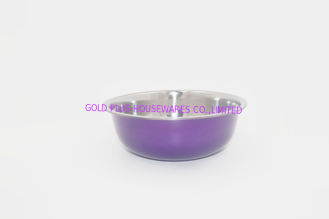 China 3pcs Dinnerware bowl set stainless steel salad mixing bowls for baking supplier