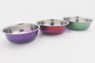 China 3pcs  Cookware set different size stainless steel mixing bowl stainless steel seasoning basin supplier