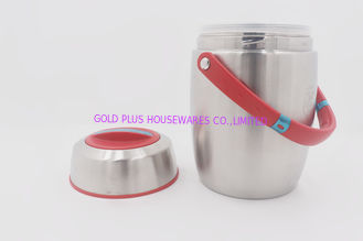 China 1.5L Food grade vacuum lunch box with handle leak proof food container supplier