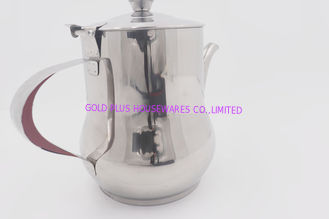 China 70oz Serving pot turkish coffee pot stainless steel silver teapot supplier