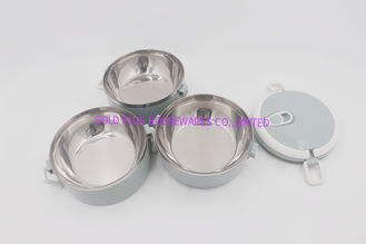 China 3 Layers 2.1L  Tableware leakproof sealed lunch box plastic dinner container for picnic supplier