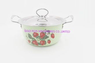 China 6pcs Wholesale classic cookware set SS cooking pots multi color stock pot with cover supplier