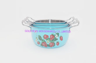 China 16,18,20cm Pots and pans belly shape cooking pot  steel non-stick pressure pots supplier
