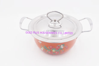China 6pcs Outdoor cookware set stainless steel casserole cooking pot non stick saucepan supplier