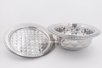 China 28cm Popular design home goods cheap stainless steel basin set soup bowl wash basin with lid supplier