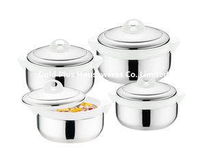 China 8pcs Brand New soup pot for home hotel and restaurants 304 stainless steel casserole cookware sets supplier
