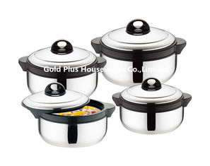 China 8pcs Promotion stainless steel cooking pot Food warmer pot for commercial kitchen supplier