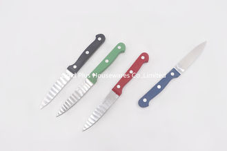 China Promotional gifts stainless steel steak knife with hard plastic handle sharp fruits paring knife supplier