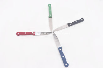 China 18g Kitchen paring and utility knife set multicolor small fruit knife stainless steel tofu cutting knife supplier