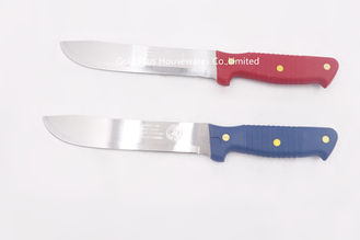 China Tableknife kithen supplier stainless steel butcher knife manufacturer forging knife with different colors supplier