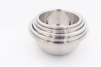 China 26cm Eco-friendly stainless steel basin salad bowl grease container keeper kitchen durable seasoning basin supplier