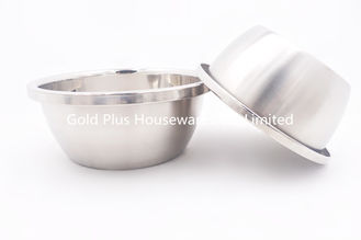 China 28cm Wash basin with special design kitchenware 304 food grade stainless steel round deep mixing basin supplier