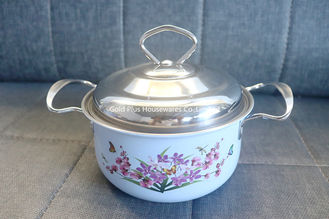 China Cookware set sanding pot soup &amp; stock pots large soup pot professional aluminum pot stock pots with factory price supplier
