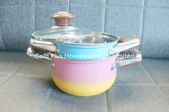 China China hot-selling large buffet stainless soup pot even heat cooking stew pot with plastic heat  insulation handle supplier