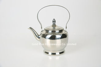China 20cm Durable stainless steel water fast boiling kettle silver color kitchen tea kettle double wall hotel water kettle supplier