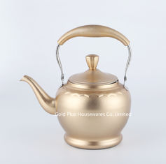 China 1.5L or 2L Freedom gifts golden color stainless steel turkish coffee pot boiled water make coffee or tea for household supplier