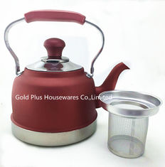China 14/16/18cm Heat retention whistling kettle for gas stove cooker stainless steel cover lid water tea kettle supplier