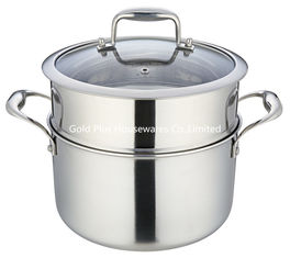 China 18,20,22,24cm Home cooking stainless steel large cooking stock pot induction cooker stew pot supplier