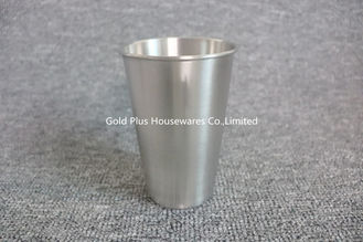 China Festival gift cup stainless steel breakfast milk cup vietnam market elegant silver color coffee tea cup supplier