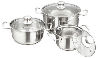China 16,20,24cm Wholesale traditional stainless steel korean soup pot professional cooking non stick pots sets supplier