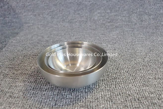 China Promotional catering small sauce dish modern hotel tableware luxuary stainless steel salad bowl set supplier