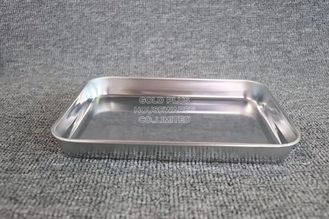 China Serving ware for party hotel canteen food serving tray all size stainless steel square tray fruit tray supplier