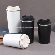 China Superior quality 304 stainless steel keep warm coffee cup with delicated lid portable vacuum flask travel mug supplier