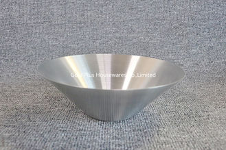 China Eco-friendly reliable breakfast fruit food tray for family 304 stainless steel decorative table fruit bowl supplier