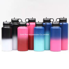 China Outdoor sport watewr cup large capacity 304 stainless steel vacuum flask leak proof protein insulated shaker bottles supplier