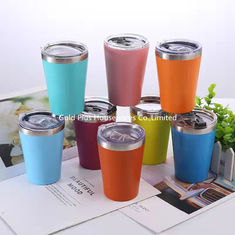 China Environmental stainless steel tumbler coffee cup with Lid big mouth vacuum travel tumbler for coffee supplier