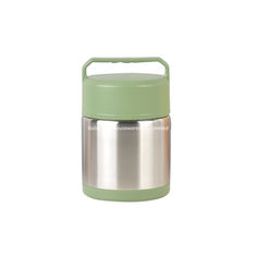 China Back to school double wall vacuum insulated leak proof warmer thermos food jar with folding spoon supplier