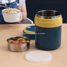 China New product food grade insulated food storage thermos food jar with handle outdoor travel stainess steel straight cup supplier